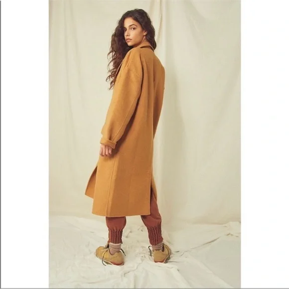 Free People Adore You Wool blend Coat - Picture 2 of 8